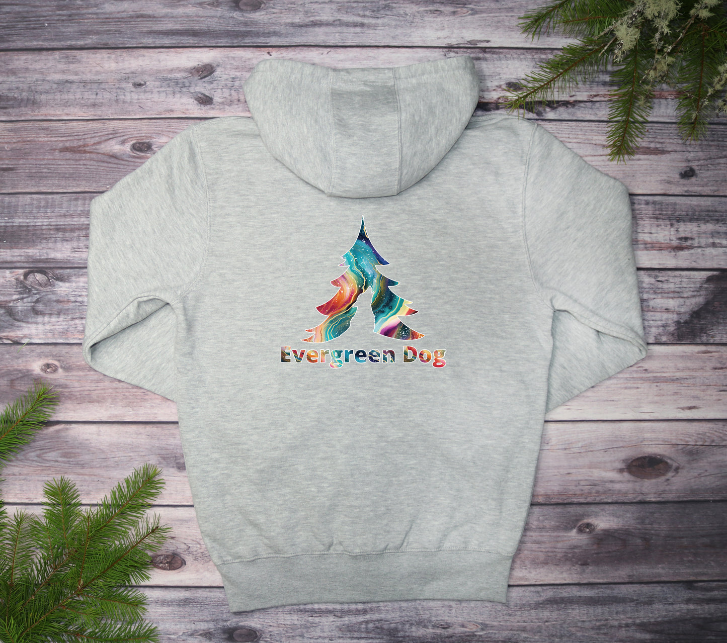 Arctic Cosmos Midweight Zip-Up Hoodie