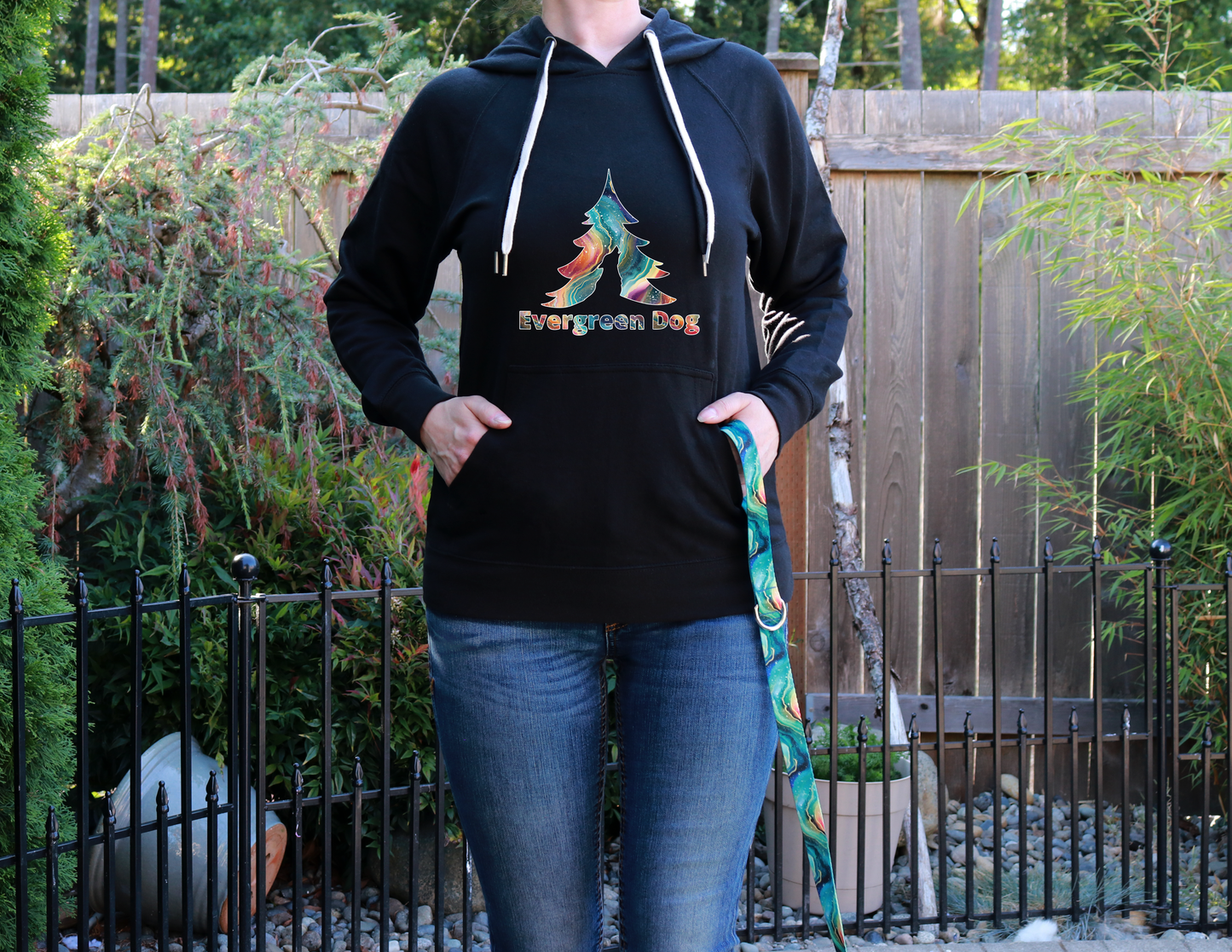Arctic Cosmos Lightweight Terry Pull-Over Hoodie