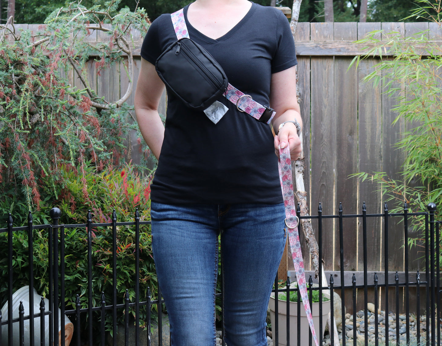Blooming Elegance Fanny Pack