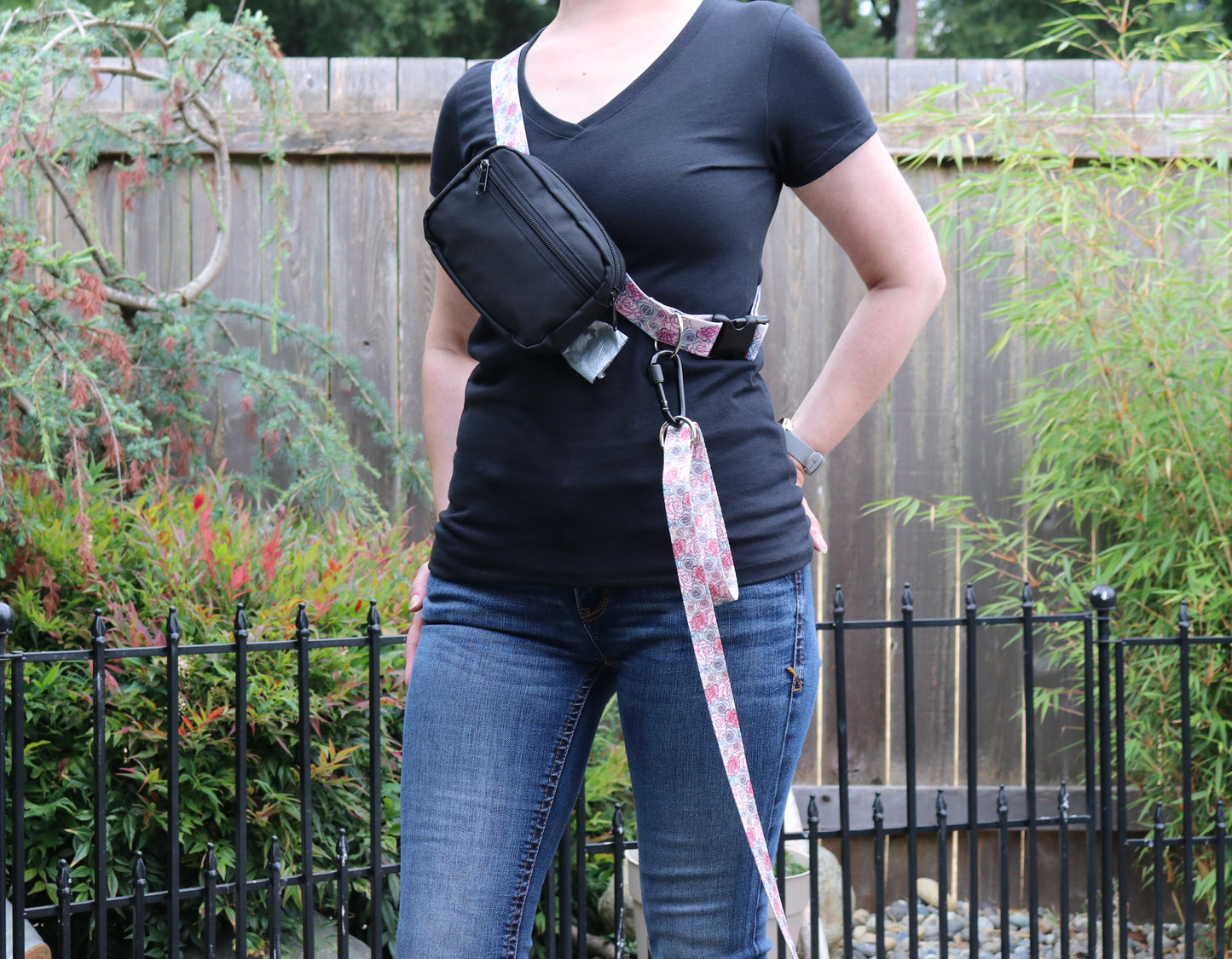 Blooming Elegance Fanny Pack