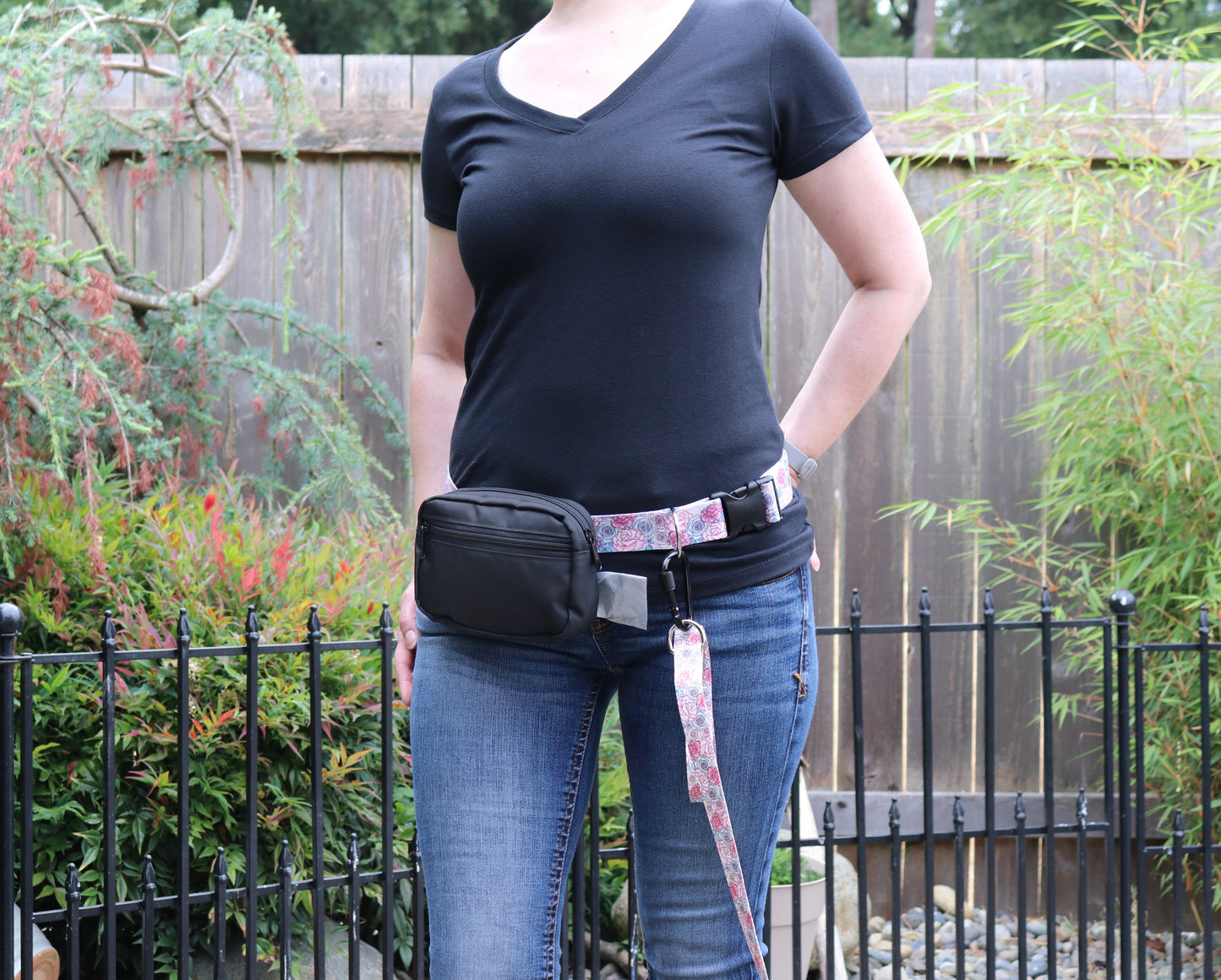 Blooming Elegance Fanny Pack
