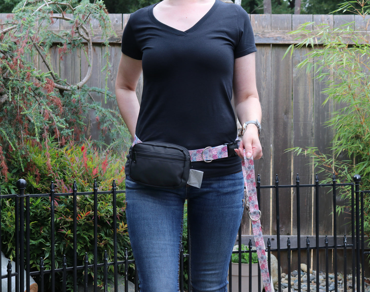 Blooming Elegance Fanny Pack