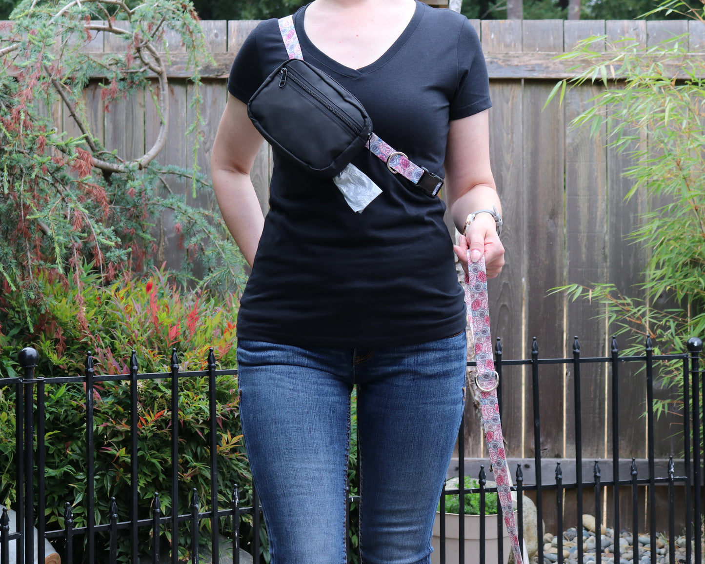 Blooming Elegance Fanny Pack
