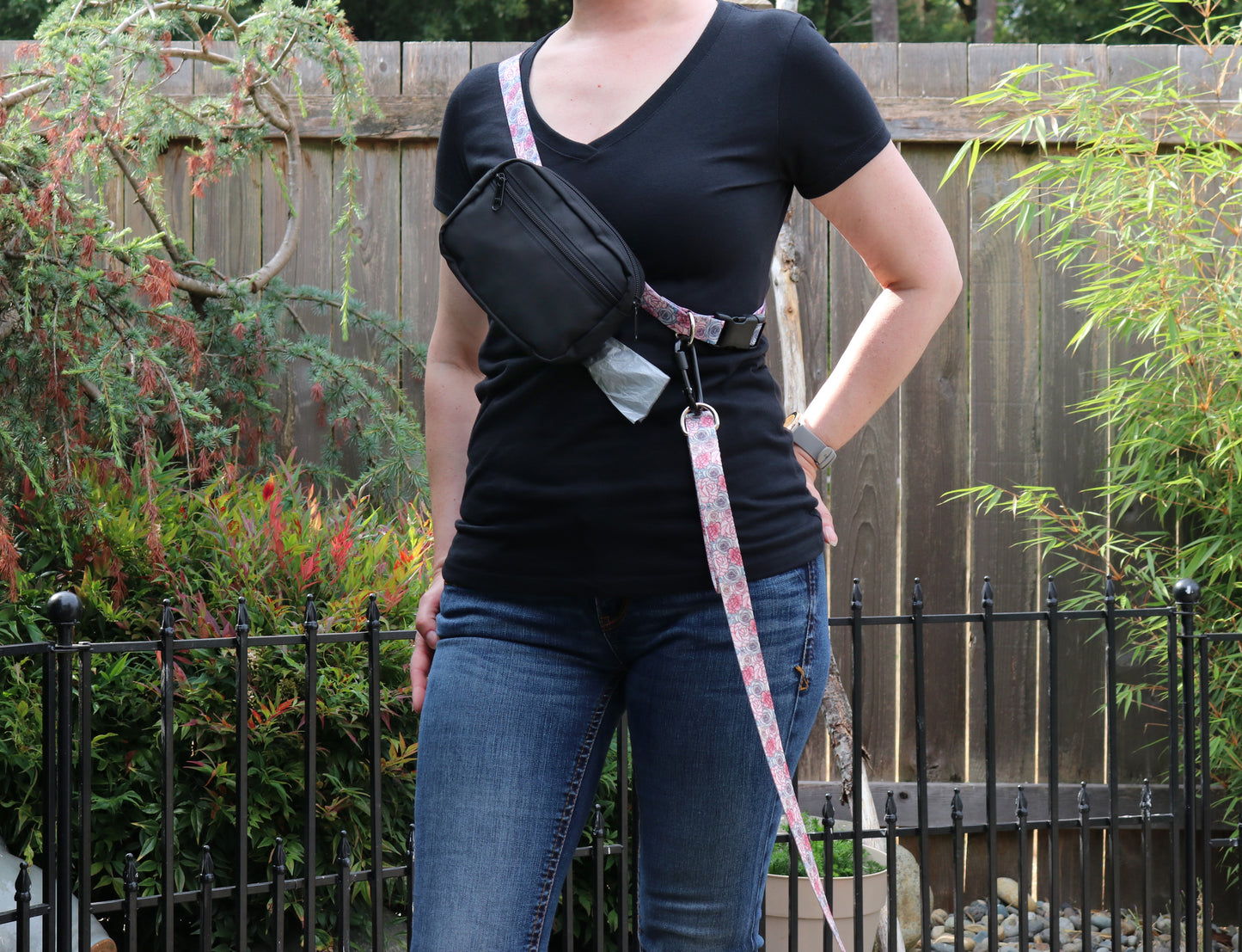 Blooming Elegance Fanny Pack