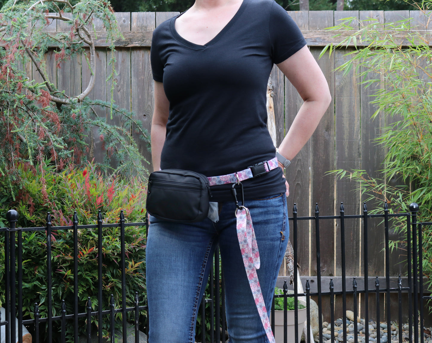 Blooming Elegance Fanny Pack