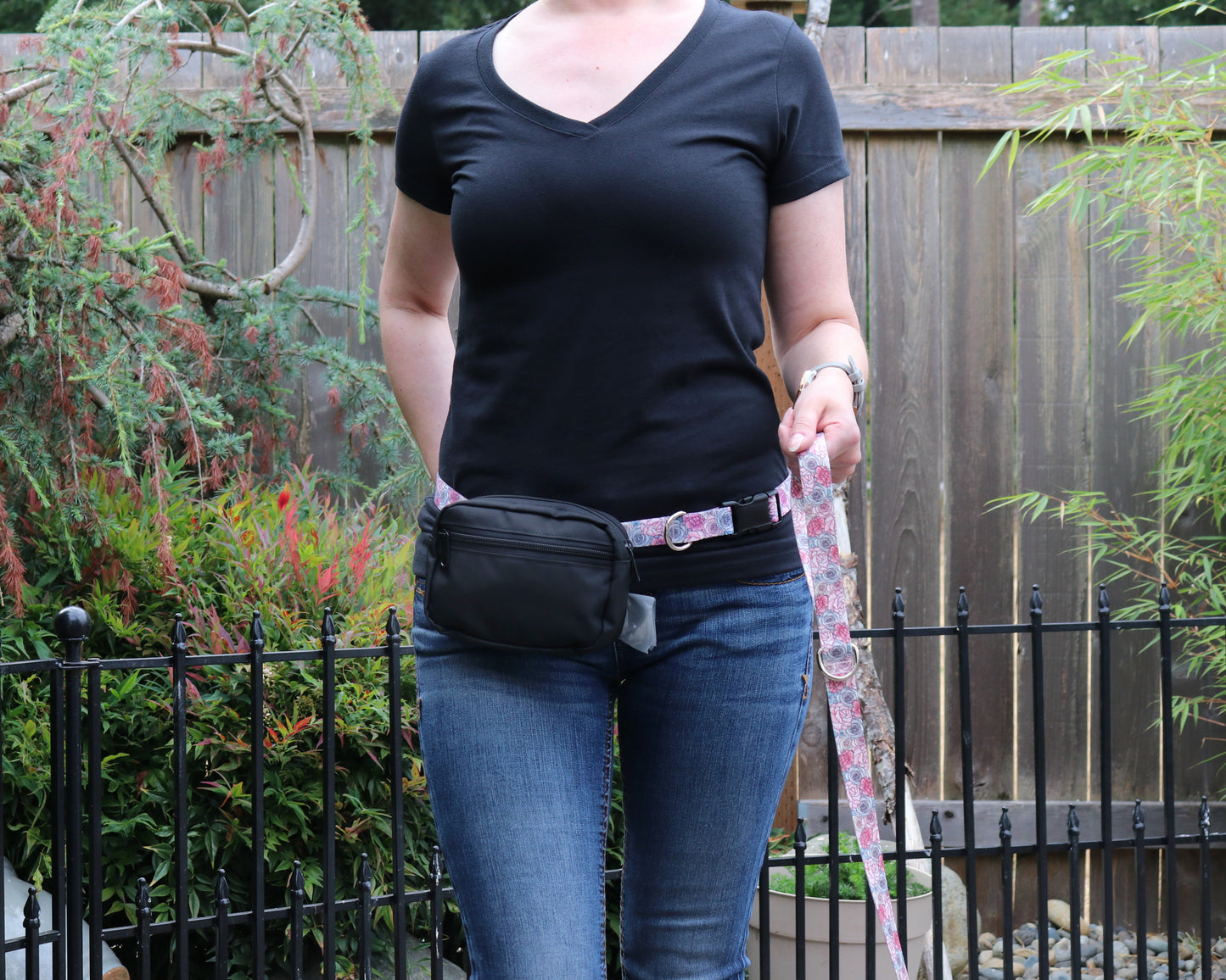 Blooming Elegance Fanny Pack