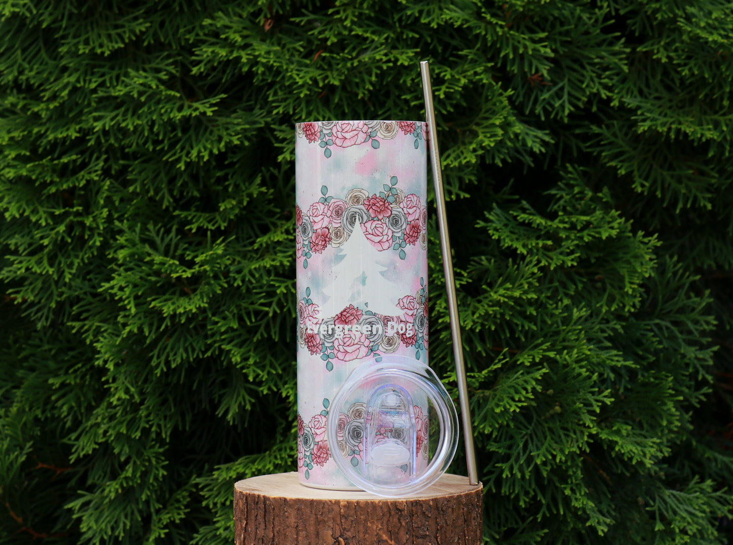 Blooming Elegance 20oz Tumbler