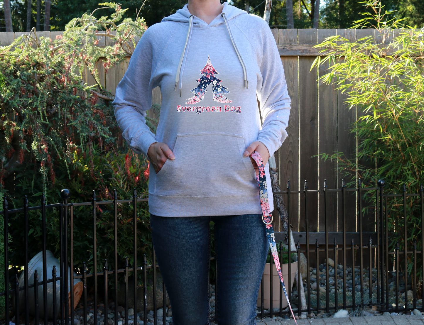 Cherry Blossom Dreams Lightweight Terry Pull-Over Hoodie