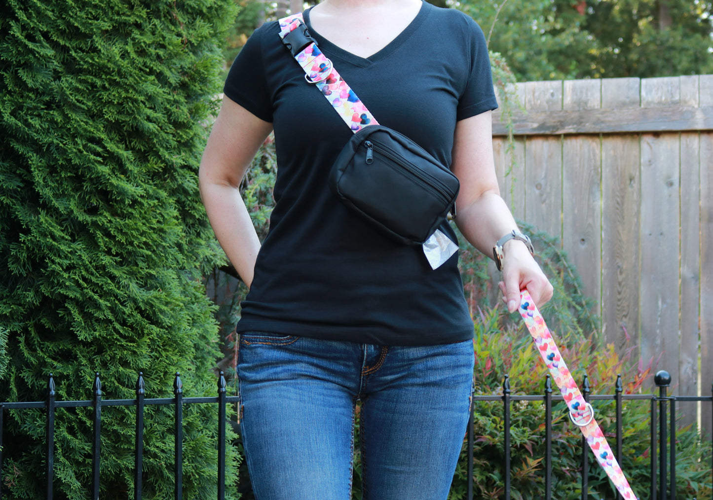 Dancing Hearts Fanny Pack