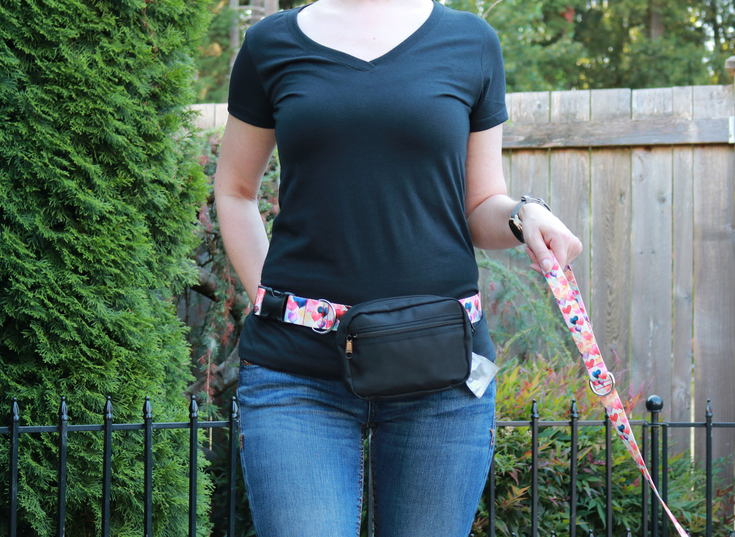 Dancing Hearts Fanny Pack