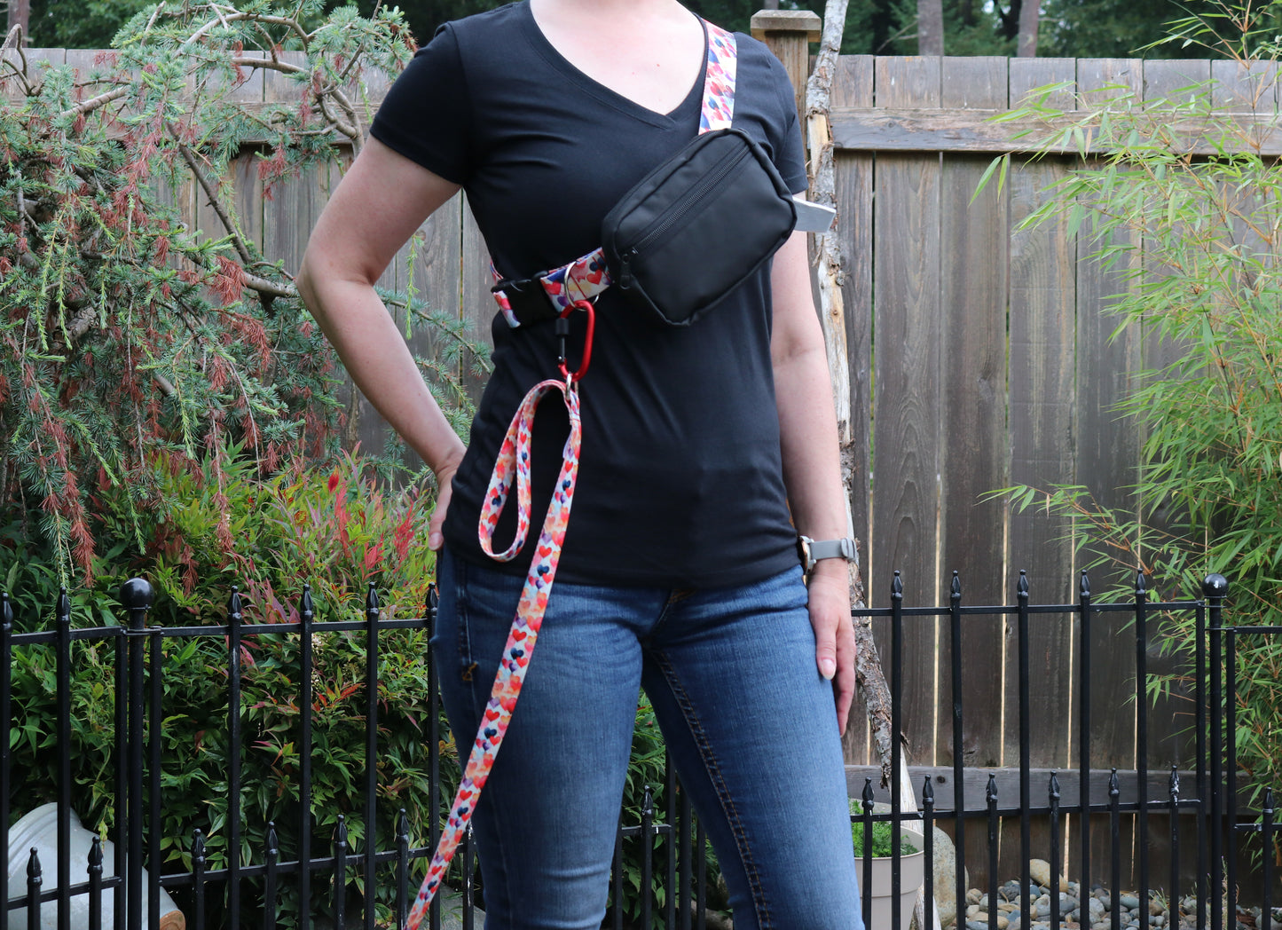 Dancing Hearts Fanny Pack
