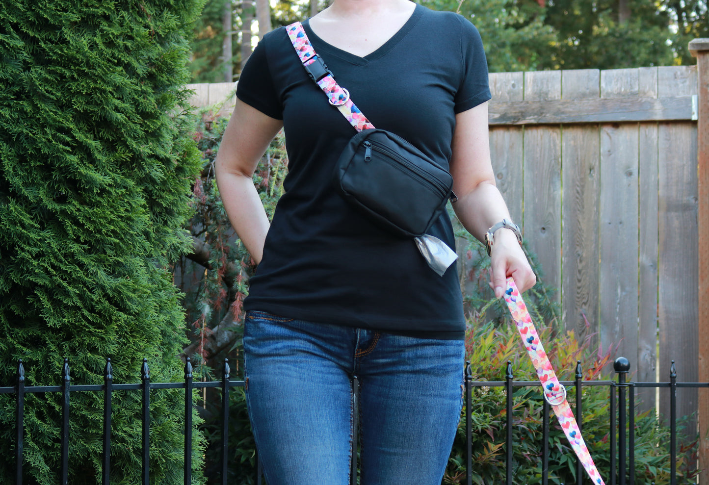 Dancing Hearts Fanny Pack