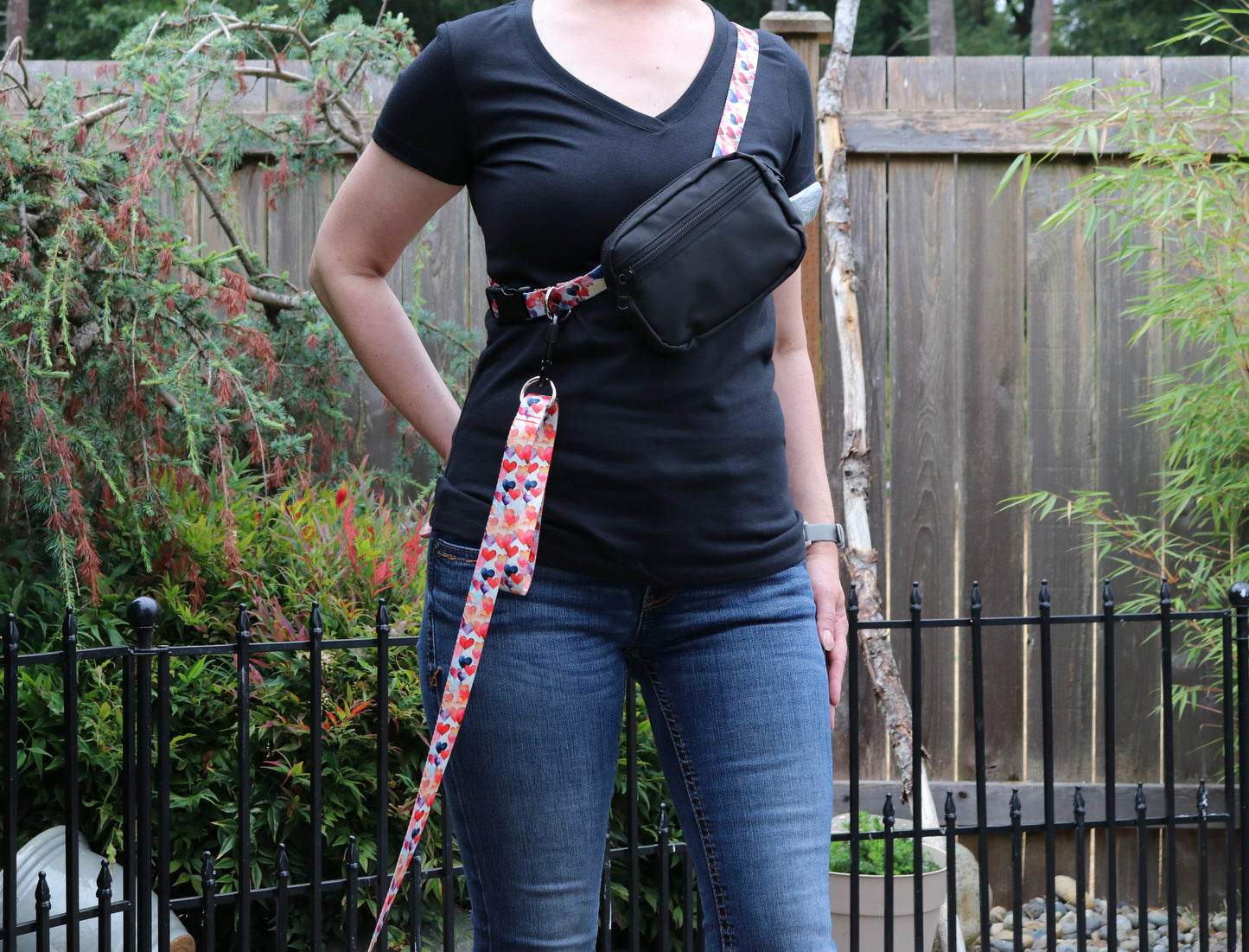 Dancing Hearts Fanny Pack