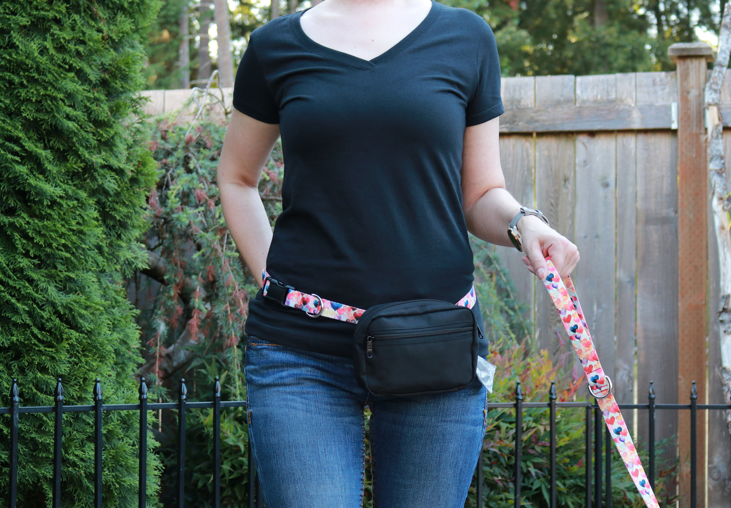 Dancing Hearts Fanny Pack