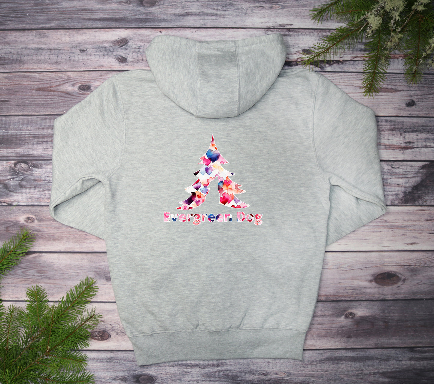 Dancing Hearts Midweight Zip-Up Hoodie
