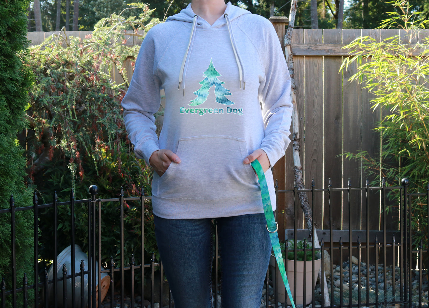 Foggy Morning Lightweight Terry Pull-Over Hoodie