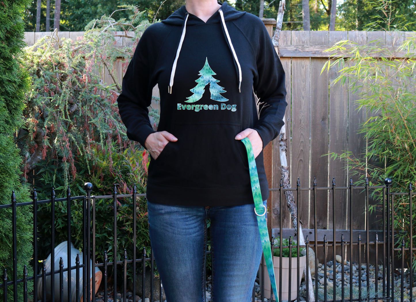 Foggy Morning Lightweight Terry Pull-Over Hoodie