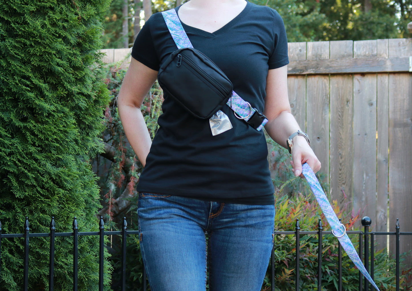 Pastel Storm Fanny Pack