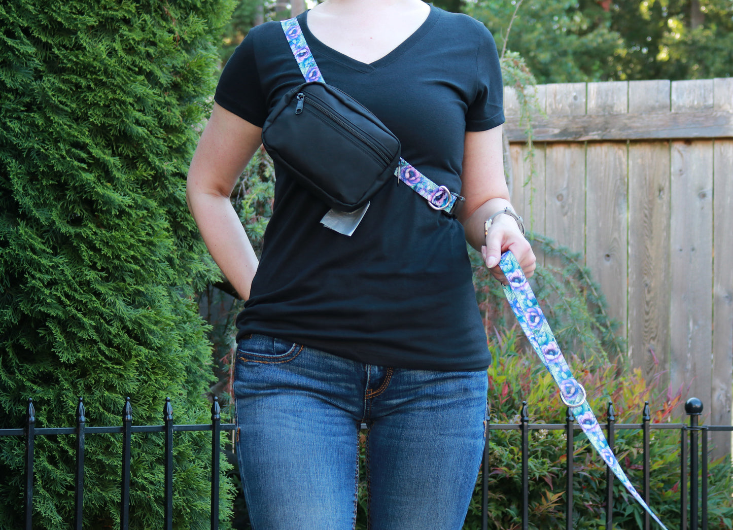 Peony Fantasy Fanny Pack