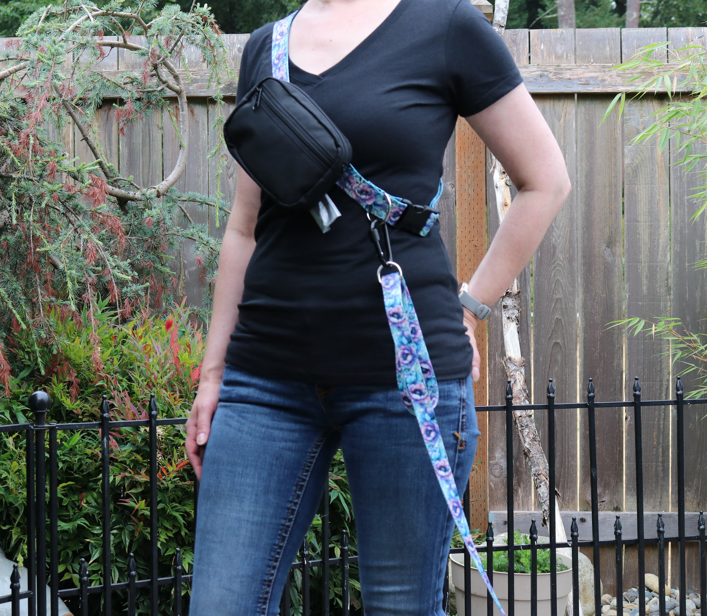 Peony Fantasy Fanny Pack