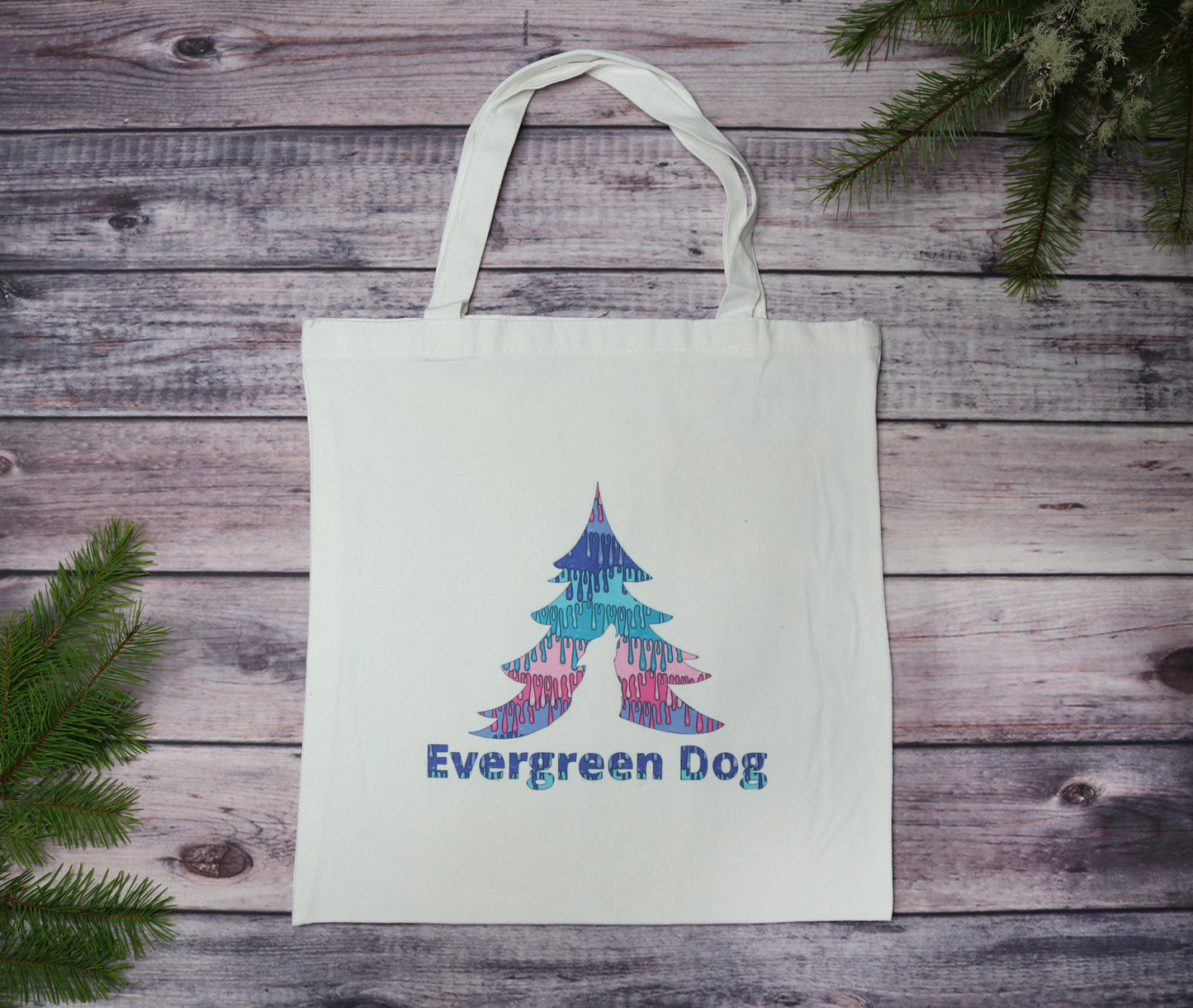 Playful Drips Canvas Totes
