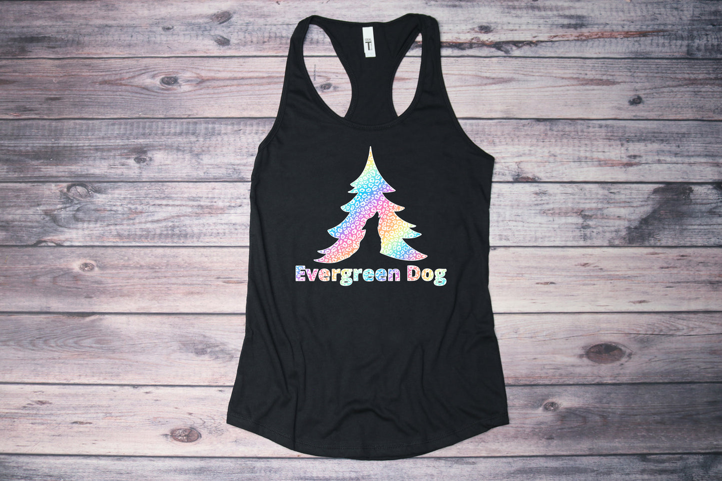 Rainbow Leopard Women's Tank