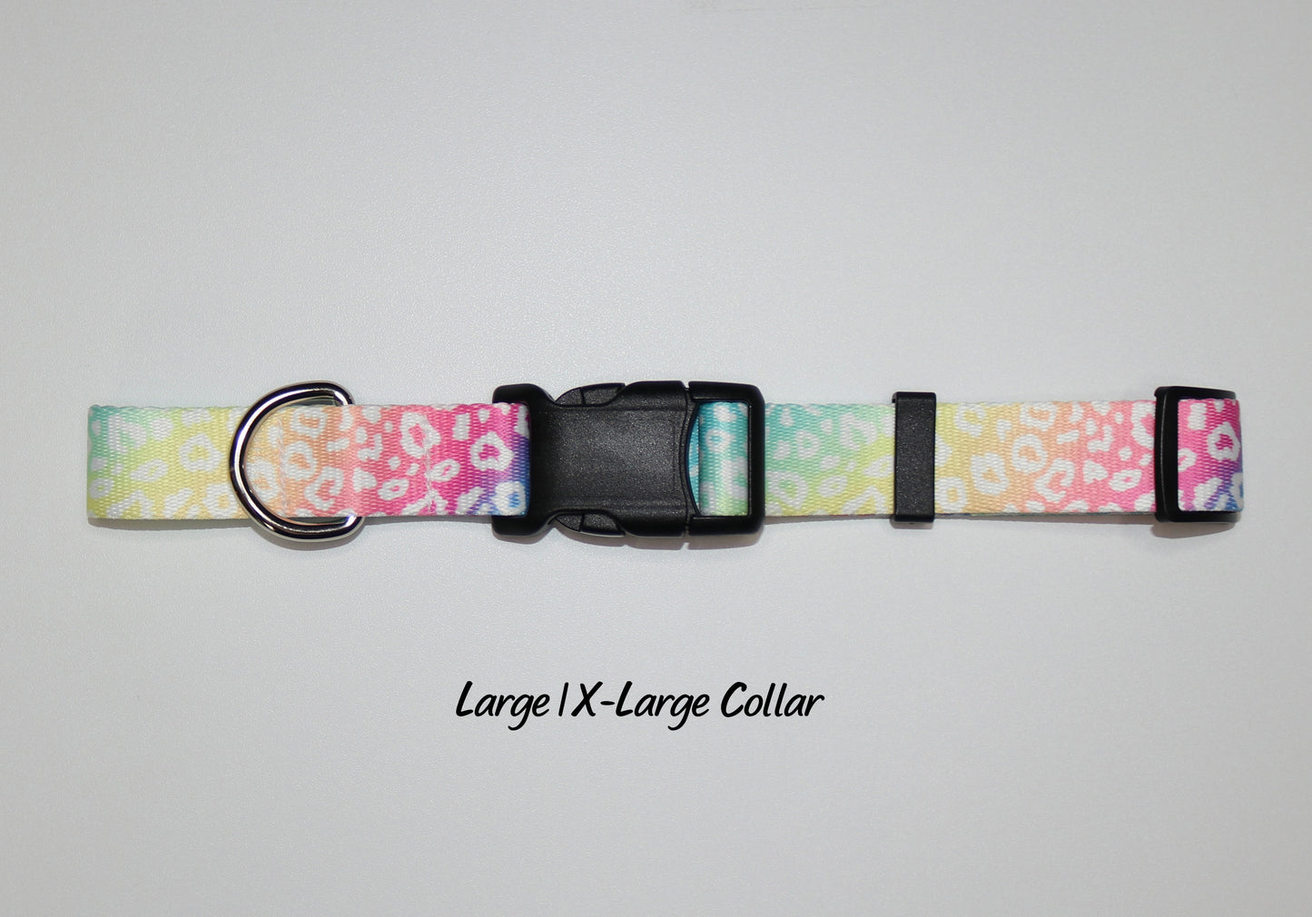 Rainbow Leopard Collar