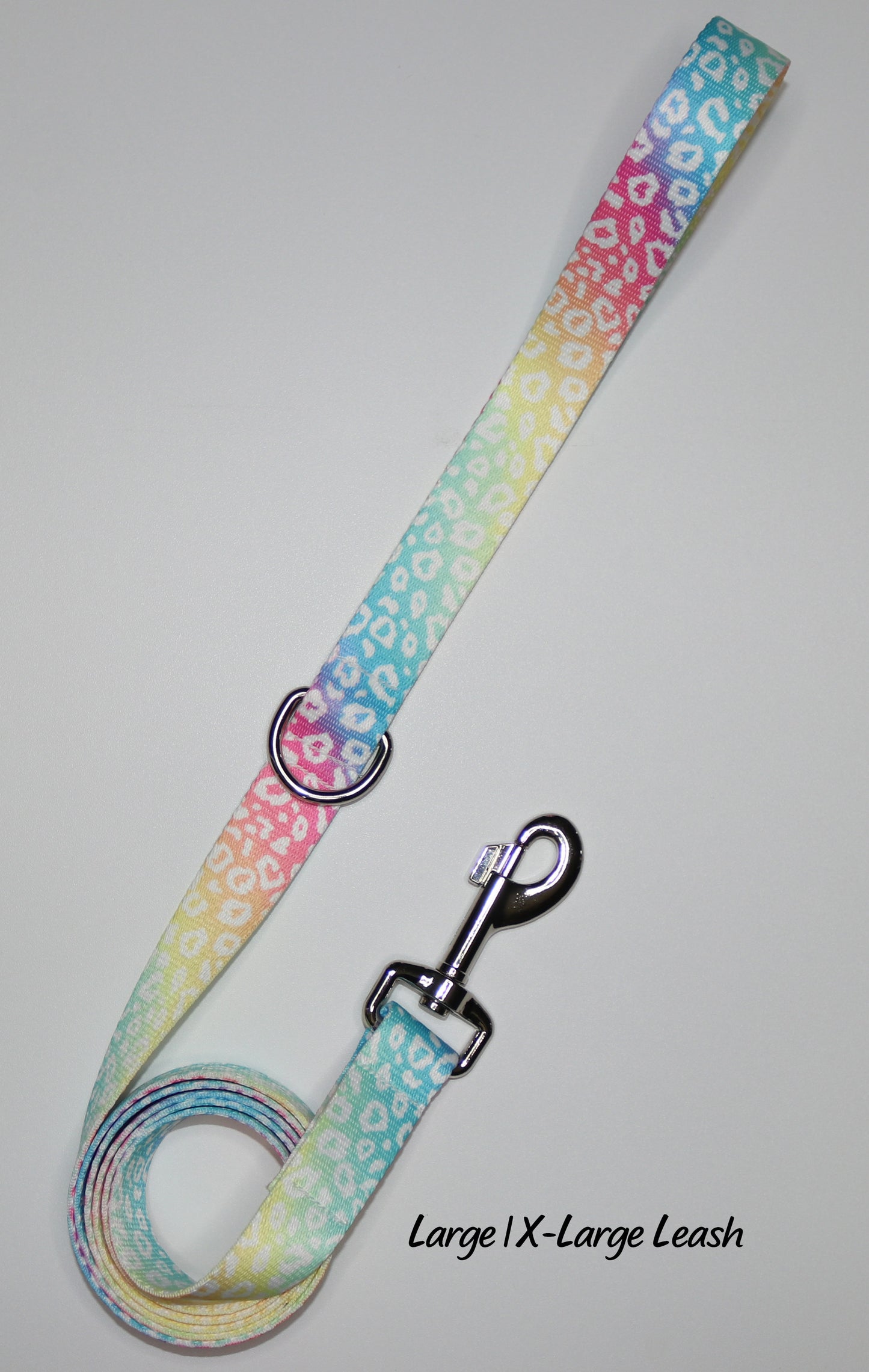 Rainbow Leopard Leash