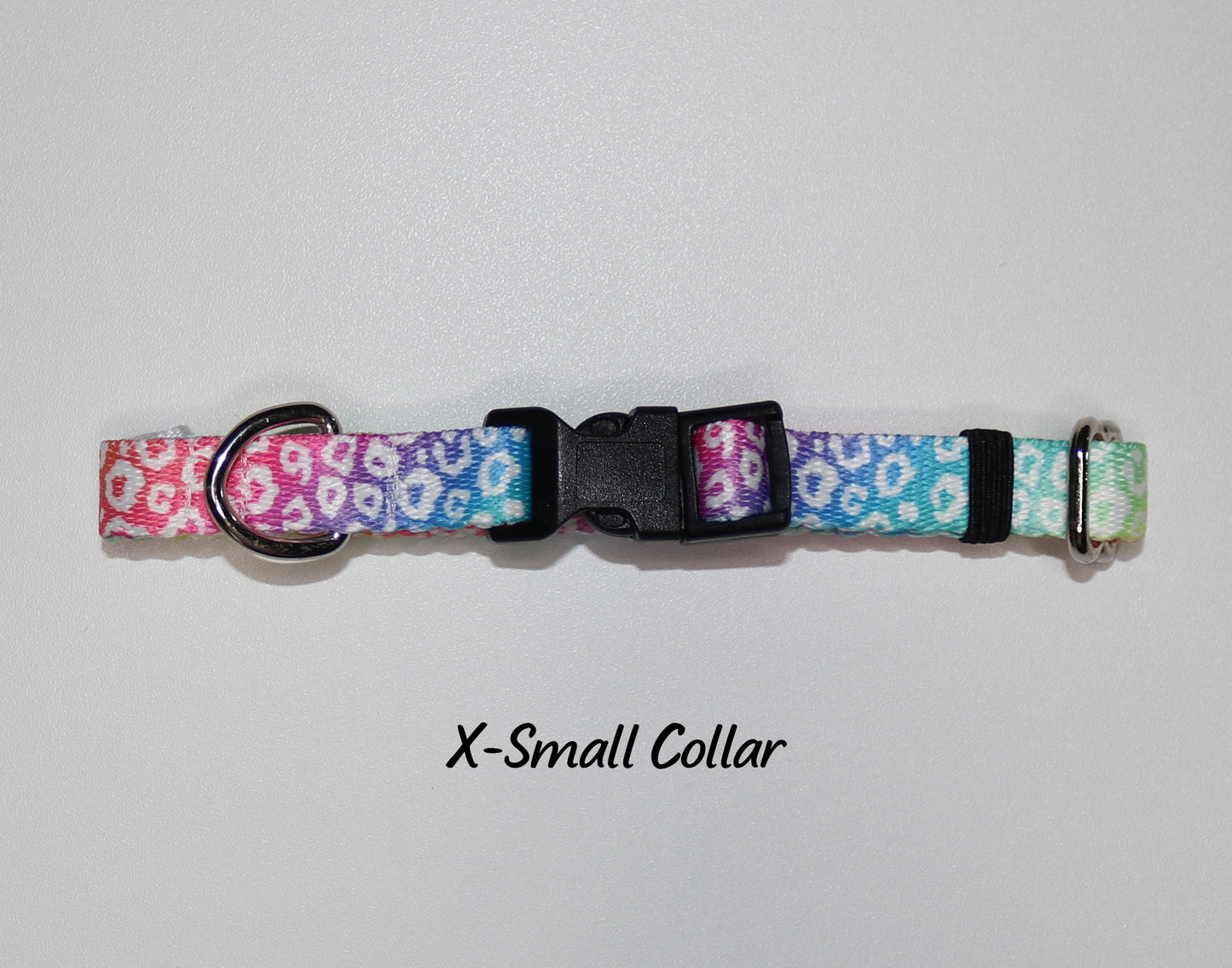 Rainbow Leopard Collar
