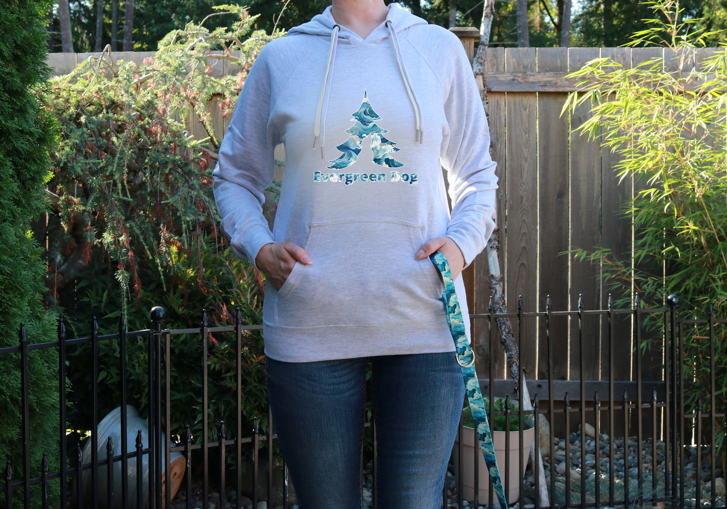 Sublime Waves Lightweight Terry Pull-Over Hoodie
