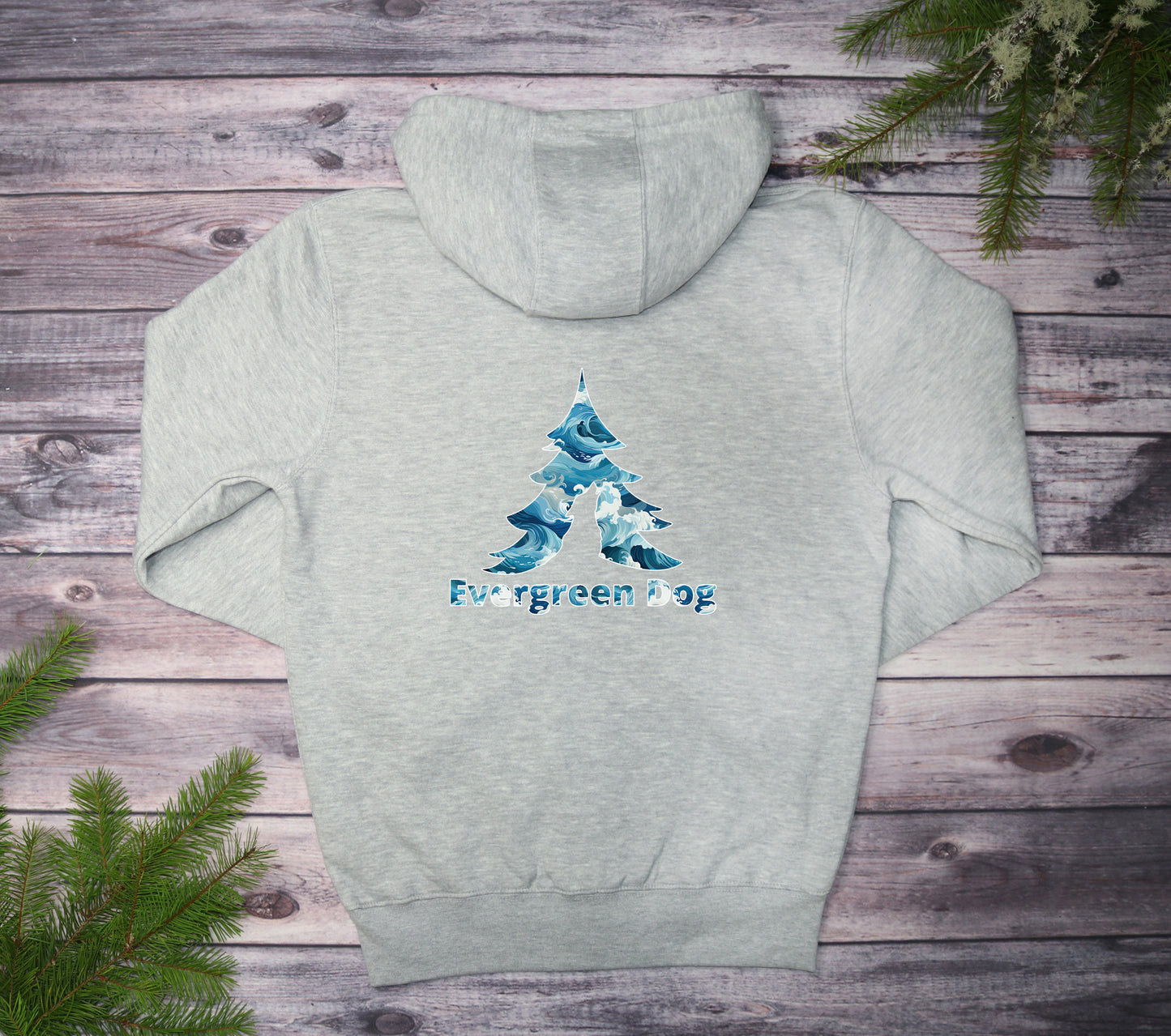 Sublime Waves Midweight Zip-Up Hoodie