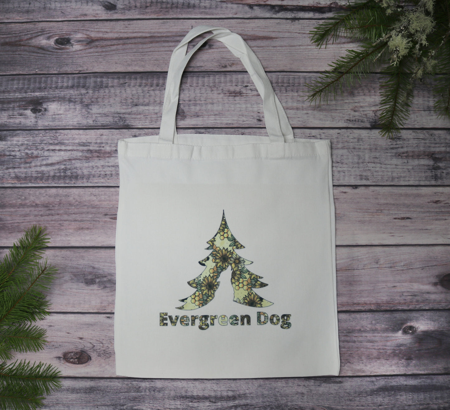 Sunflowers & Honey Canvas Totes