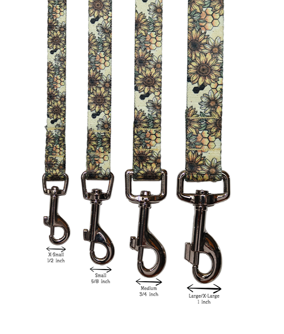 Sunflowers & Honey Leash