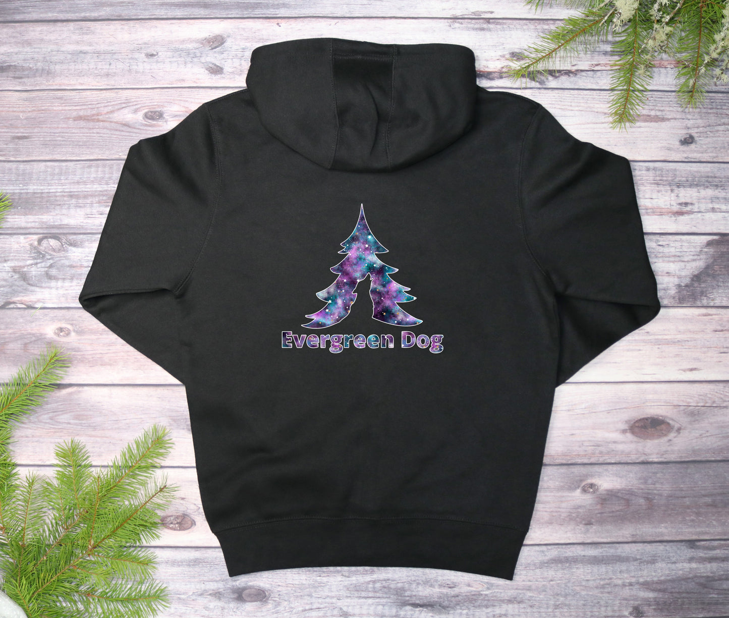 Twilight Galaxy Midweight Zip-Up Hoodie