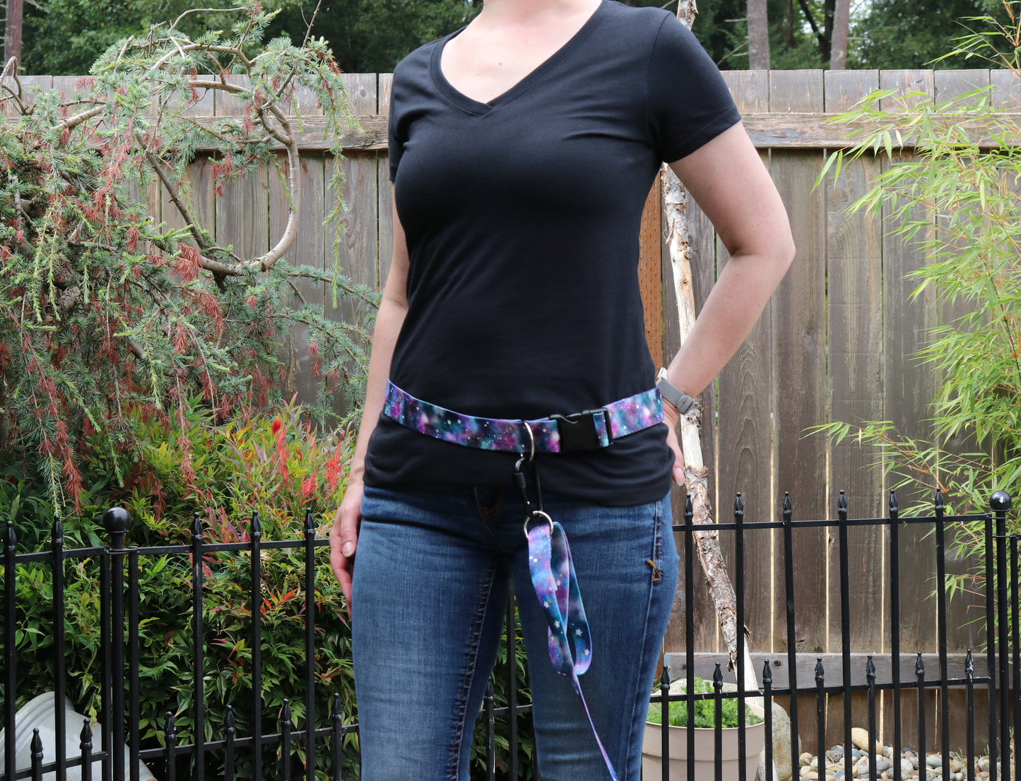 Twilight Galaxy Handsfree Leash Attachment
