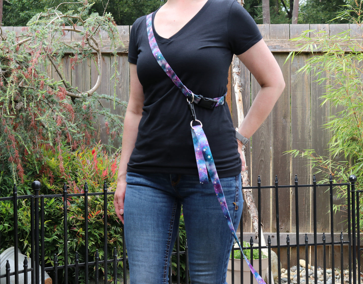Twilight Galaxy Handsfree Leash Attachment