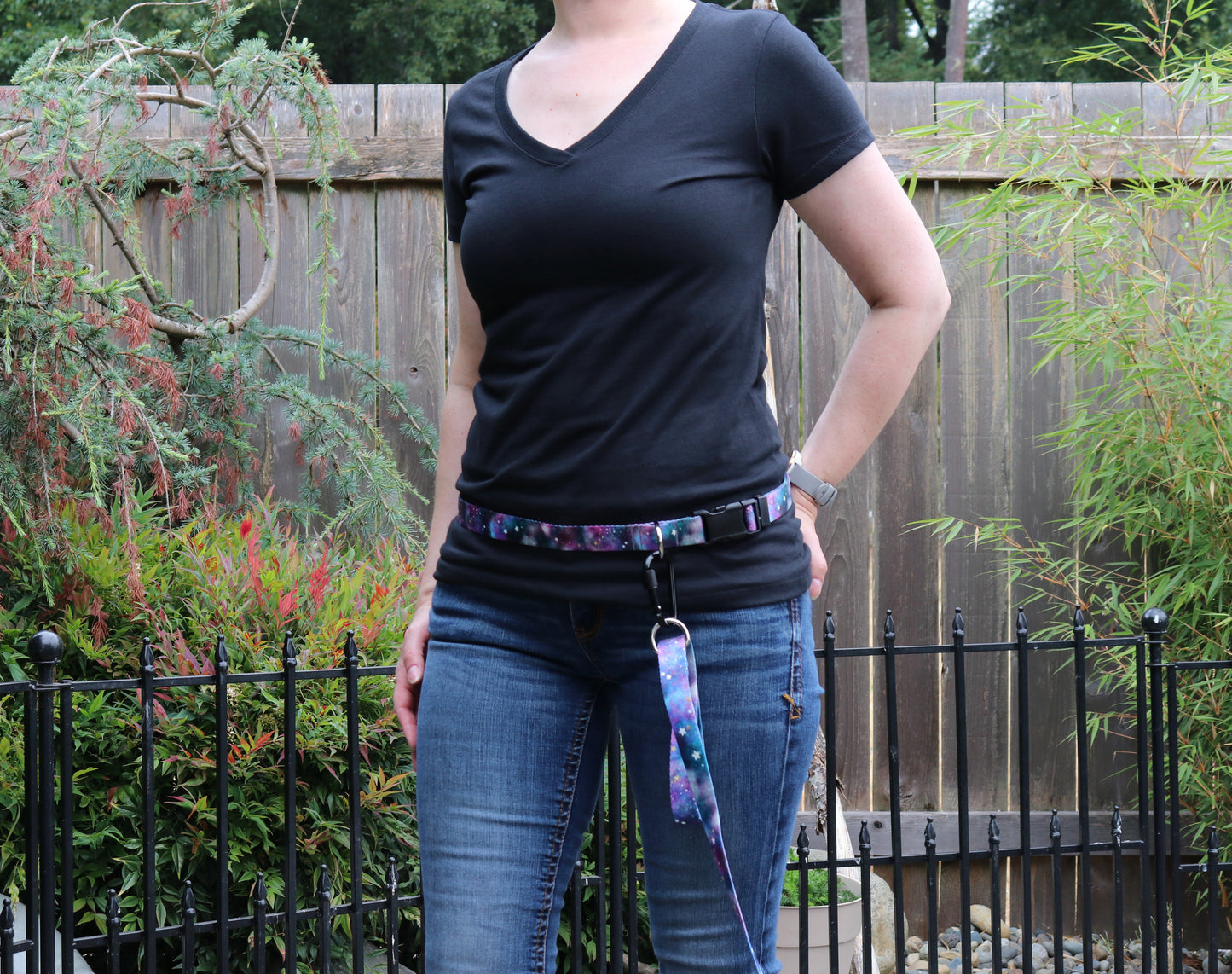 Twilight Galaxy Handsfree Leash Attachment