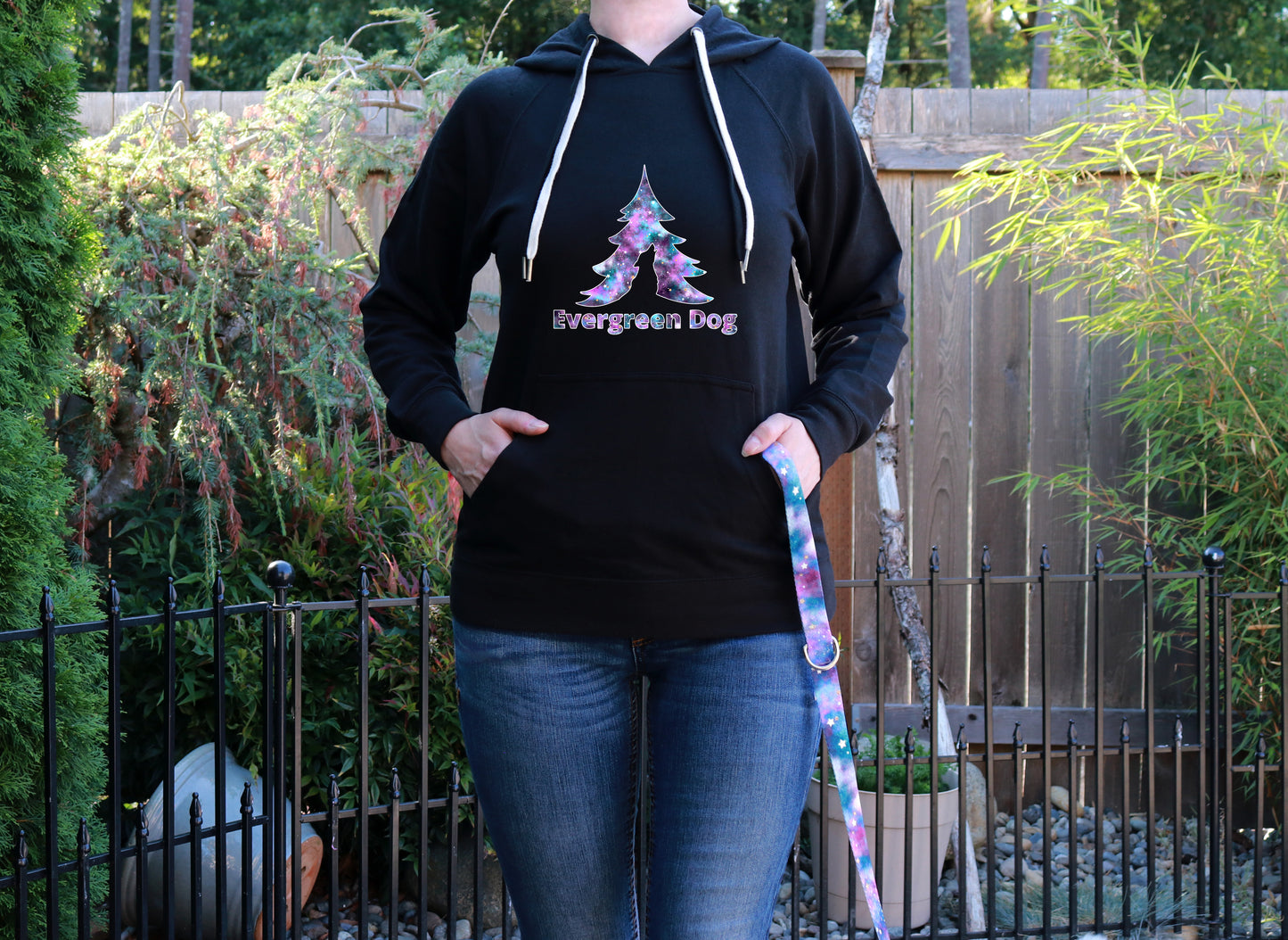 Twilight Galaxy Lightweight Terry Pull-Over Hoodie