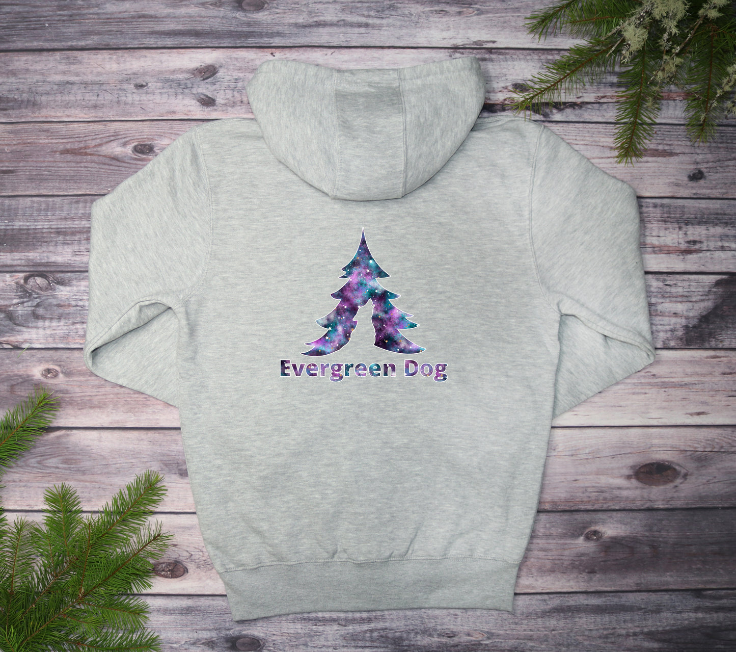 Twilight Galaxy Midweight Zip-Up Hoodie
