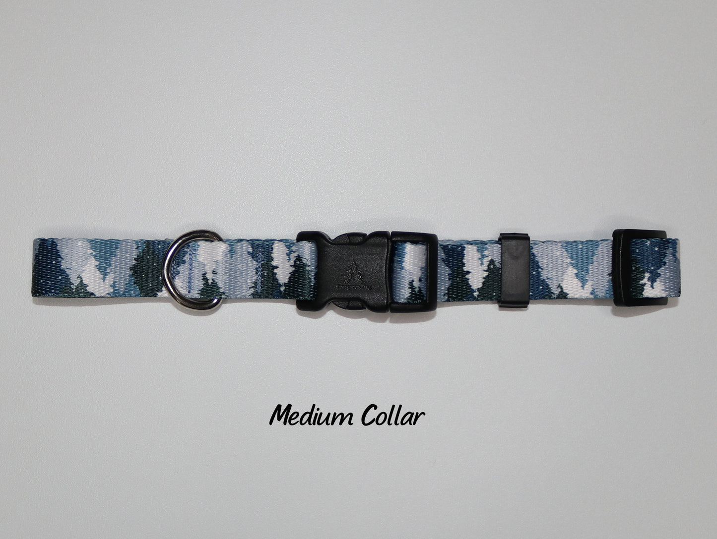 Blue Camo Trees Collar