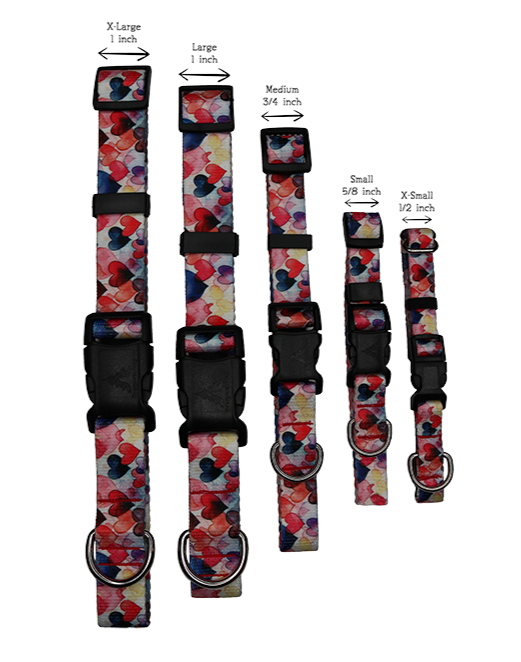 Dancing Hearts Collar