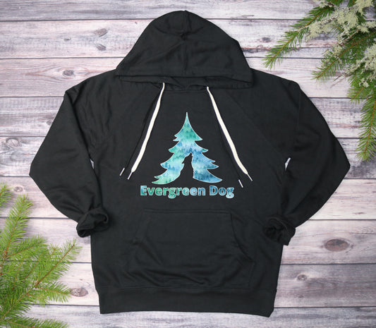 Foggy Morning Lightweight Terry Pull-Over Hoodie