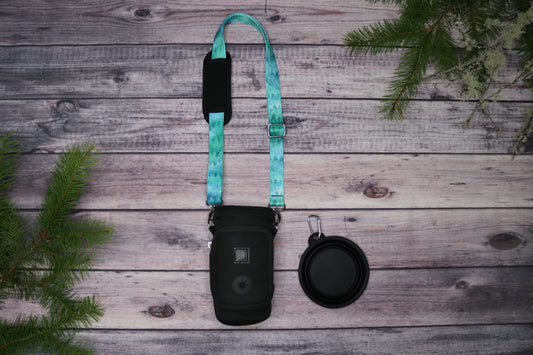 Foggy Morning Crossbody Water Bottle Holder