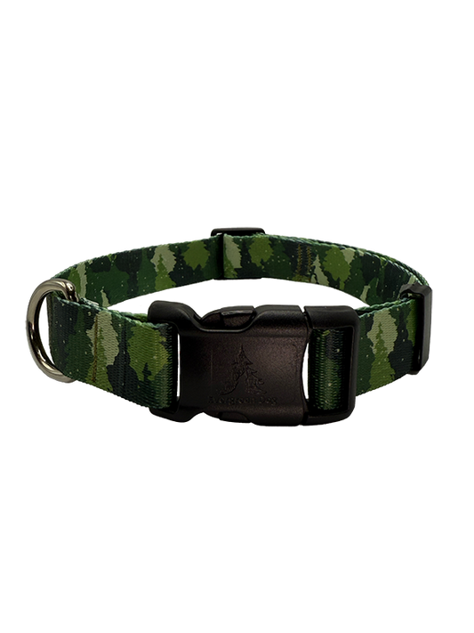 Green Camo Trees Collar