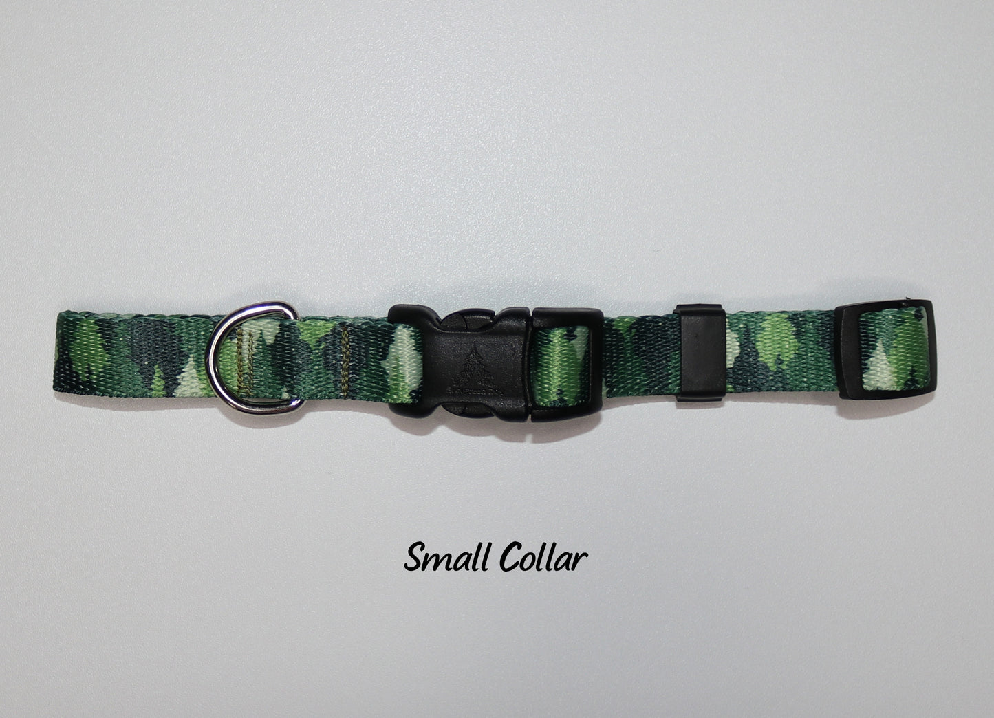Green Camo Trees Collar
