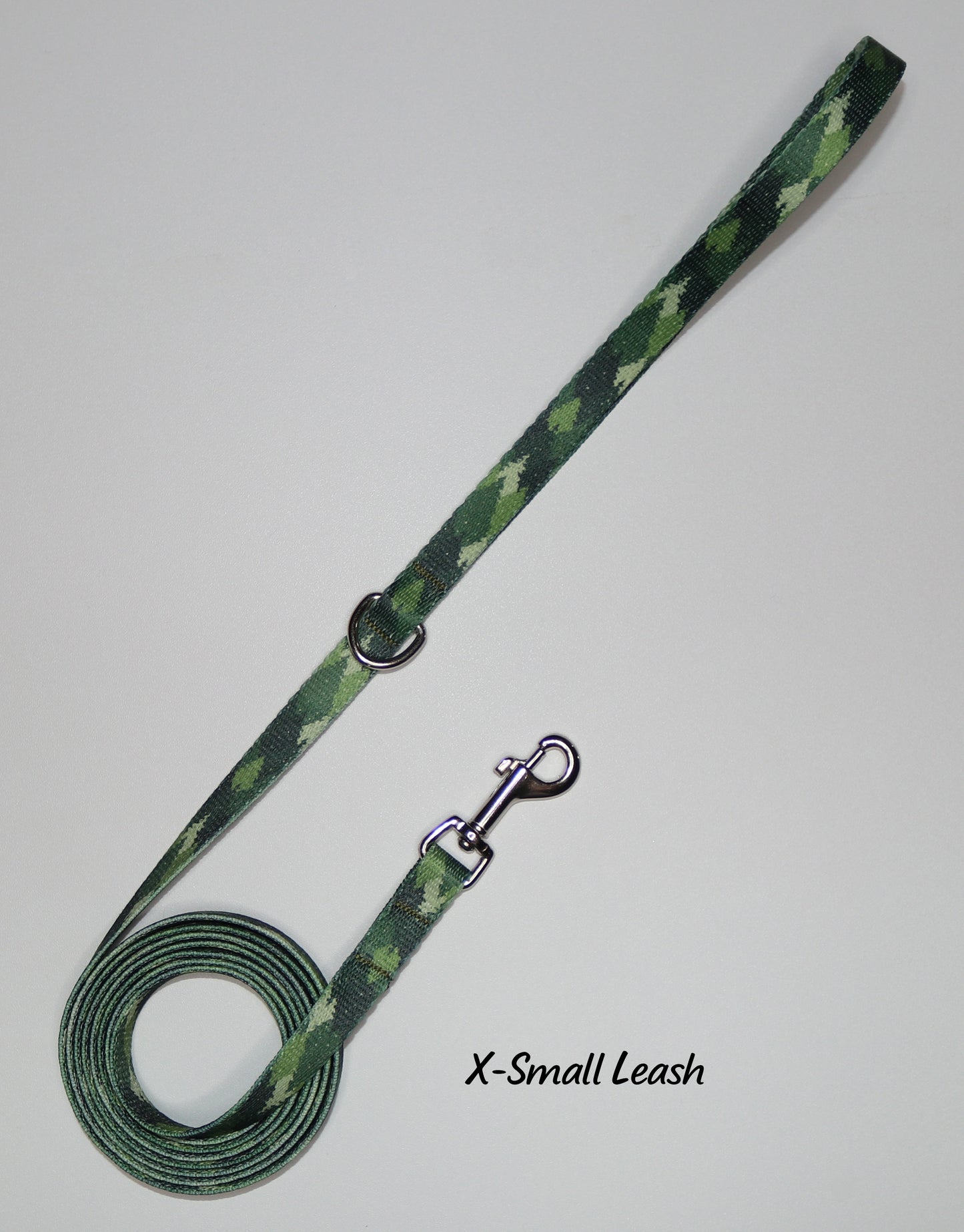 Green Camo Trees Leash