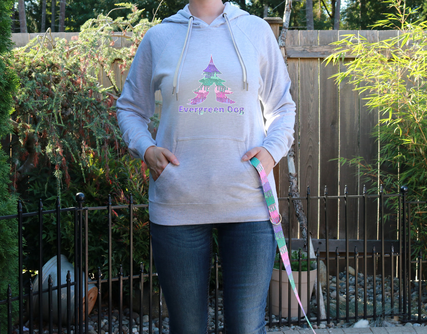 Playful Drips Lightweight Terry Pull-Over Hoodie