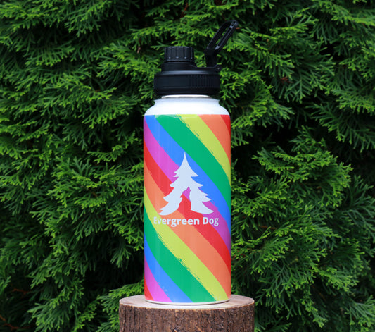 Pride Rainbow 32oz. Water Bottle